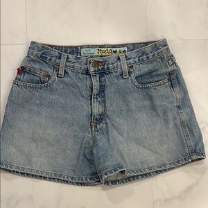 Mudd Women's Blue Denim Shorts